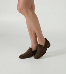 Gloria Espresso Suede/Shearling - Tony Bianco Near me