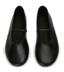 Martinez Black Nappa Flats - Tony Bianco On Sale