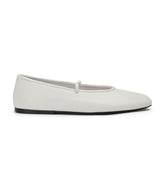 Martinez White Nappa Flats - Tony Bianco Outlet