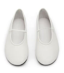 Martinez White Nappa Flats - Tony Bianco Outlet