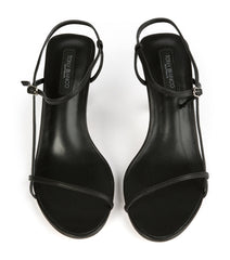 Caprice Black Kid Heels - Tony Bianco US