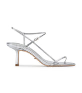 Caprice Silver Nappa Metallic Heels - Tony Bianco Discount