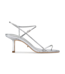 Caprice Silver Nappa Metallic Heels - Tony Bianco Discount