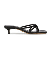 Tuscany Black Nappa Heels - Tony Bianco Online
