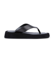 Ives Black Como Sandals - Tony Bianco Sale