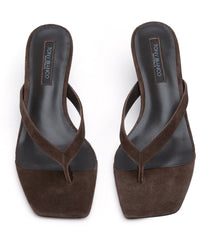 Topaz Espresso Suede - Tony Bianco Online Shop