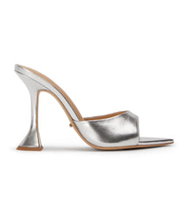 Marcel Silver Nappa Metallic Heels - Tony Bianco Outlet