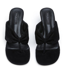 Kailey Black Suede - Tony Bianco On Sale