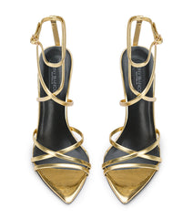 Marcy Gold Foil Heels - Tony Bianco On Sale