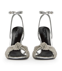 Kyla Silver Foil Heels - Tony Bianco Online Shop