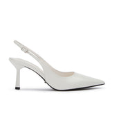 Baz White Hi Shine Heels - Tony Bianco Sale