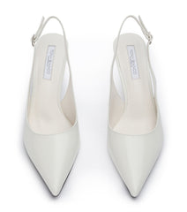 Baz White Hi Shine Heels - Tony Bianco Sale