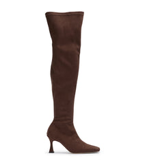 Fancy Choc Stretch Suede - Tony Bianco On Sale