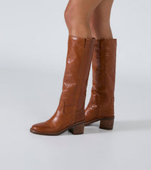 Apache Toffee Como Calf Boots - Tony Bianco Near me