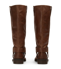 Biker Saddle Wax Calf Boots - Tony Bianco Sale