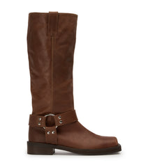 Biker Saddle Wax Calf Boots - Tony Bianco Sale