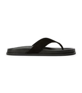 Loop Black Suede Sandals - Tony Bianco Outlet