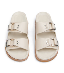 Hunter Vanilla Capretto Sandals - Tony Bianco US