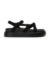 Jasper Black Scuba Sandals - Tony Bianco Sale