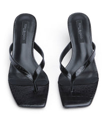 Topaz Black Croc - Tony Bianco Near me