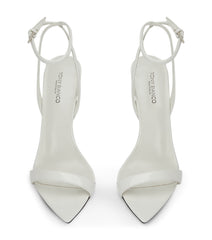 Milos White Hi Shine Heels - Tony Bianco Online