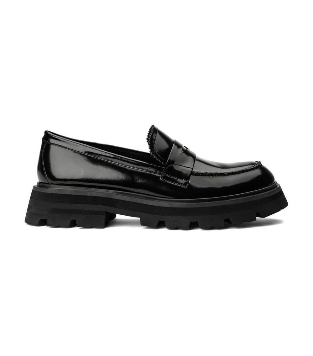 Axell Black Hi Shine Casual Shoes - Tony Bianco Online Shop