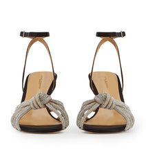 Helena Black Satin Heels - Tony Bianco Online Shop