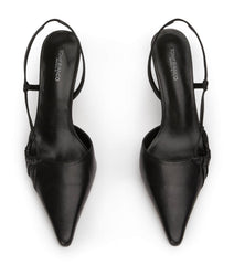 Sakai Black Nappa Heels - Tony Bianco Online