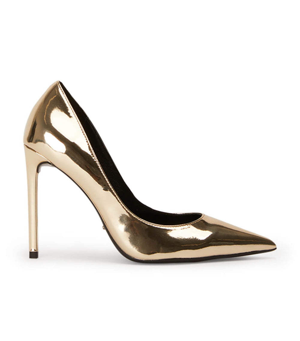 Anja Gold Shine Heels - Tony Bianco US