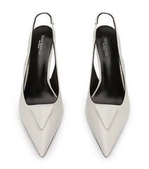 Bertie White Hi Shine Heels - Tony Bianco For Sale