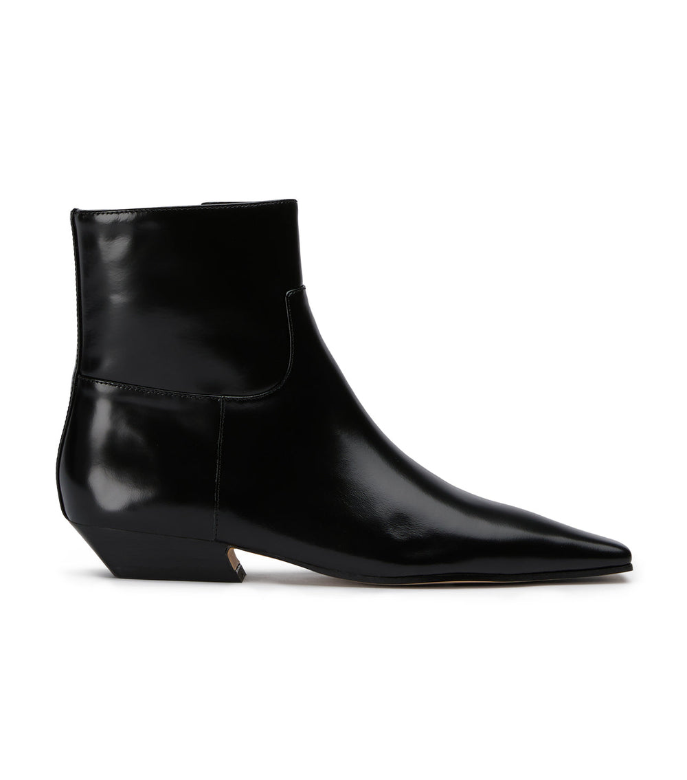 Rupert Black Hi Shine Ankle Boots - Tony Bianco Sale