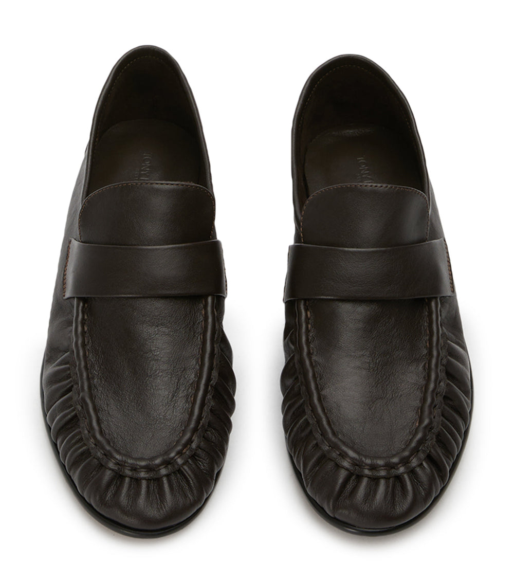 Gatsby Chocolate Venice Flats - Tony Bianco Online