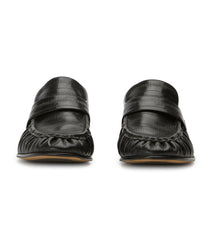 Gatsby Black Anguille Flats - Tony Bianco On Sale