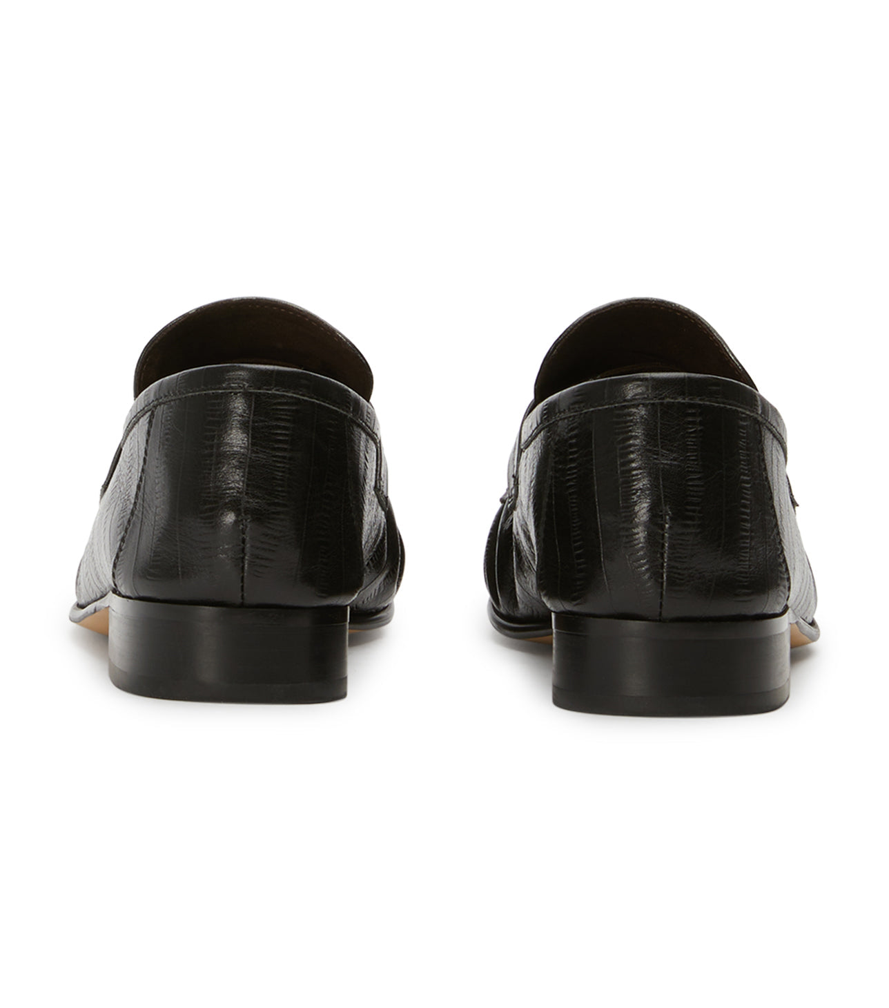 Gatsby Black Anguille Flats - Tony Bianco On Sale