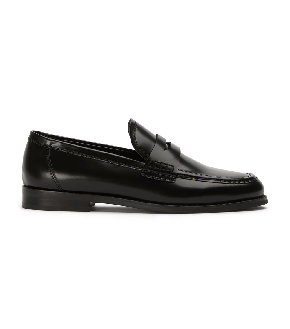 Zac Black Hi Shine Flats - Tony Bianco On Sale