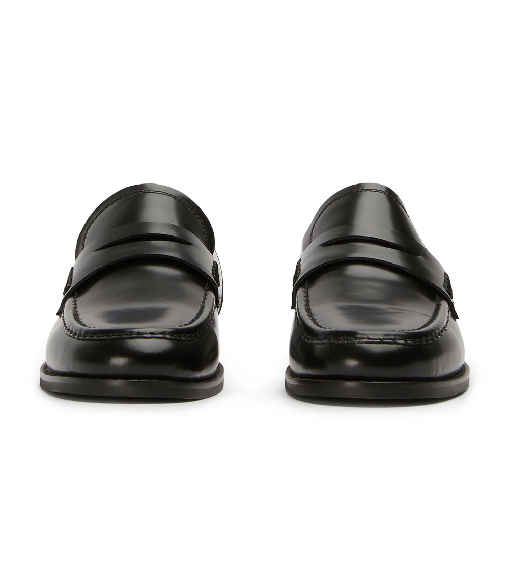 Zac Black Hi Shine Flats - Tony Bianco On Sale