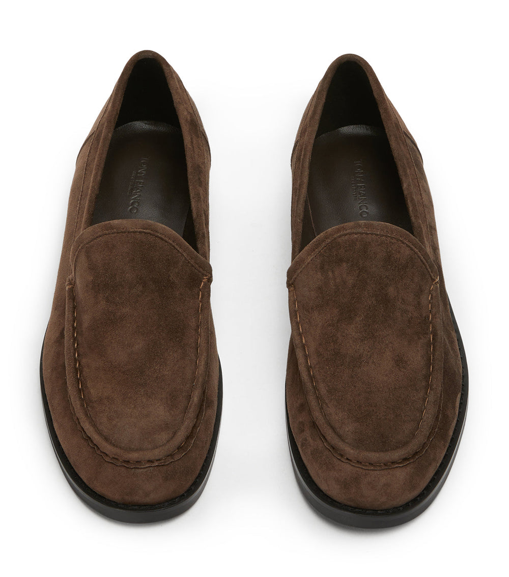 Zoe Espresso Suede Flats - Tony Bianco Online Shop