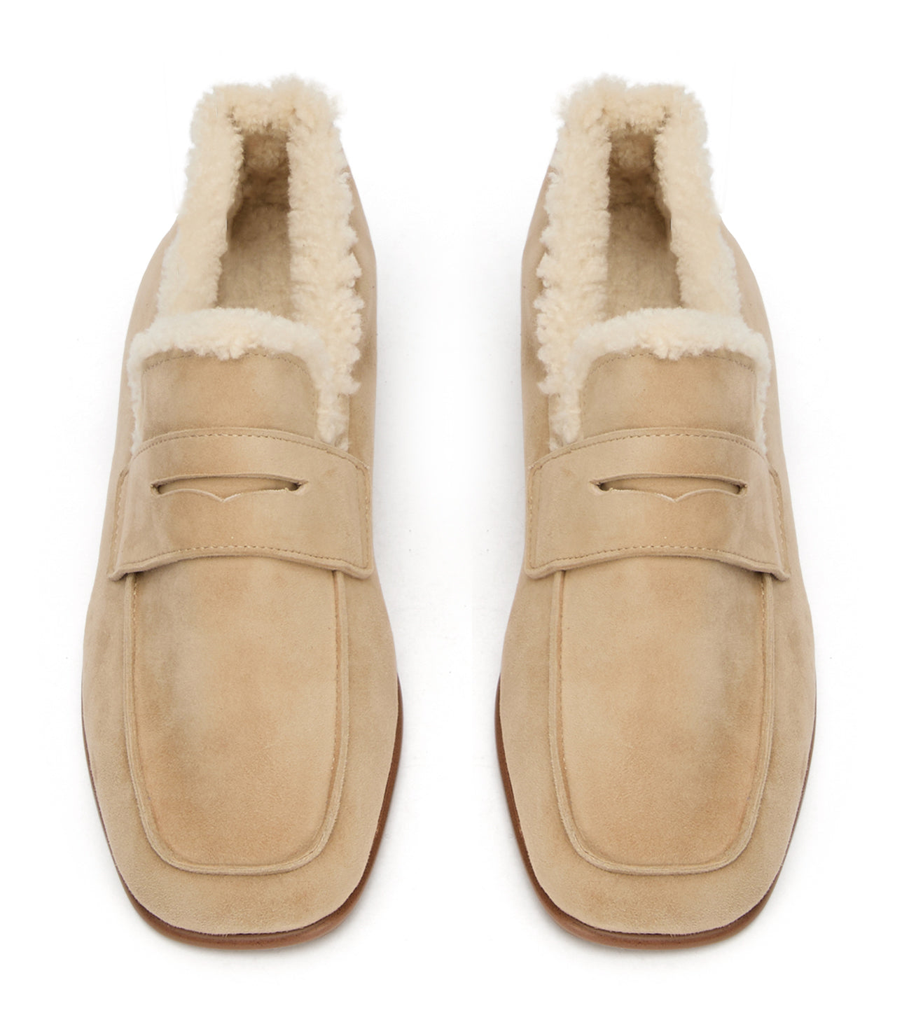 Gloria Stone Suede/Shearling - Tony Bianco For Sale