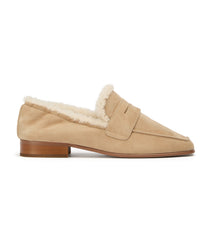 Gloria Stone Suede/Shearling - Tony Bianco For Sale