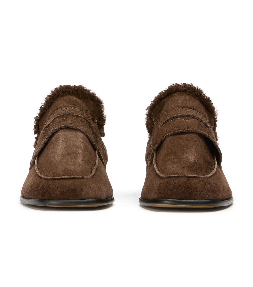 Gloria Espresso Suede/Shearling - Tony Bianco Near me