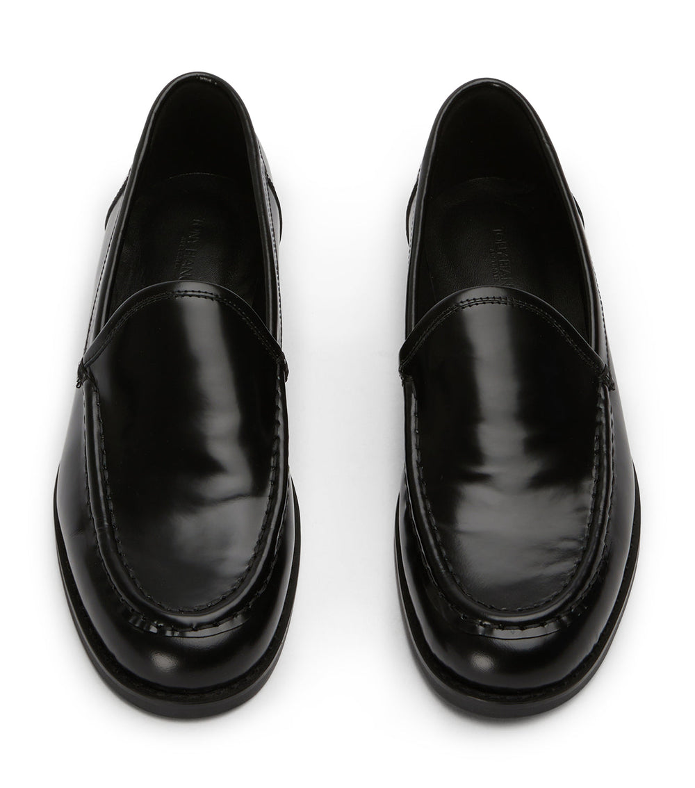 Zoe Black Hi Shine Flats - Tony Bianco Sale