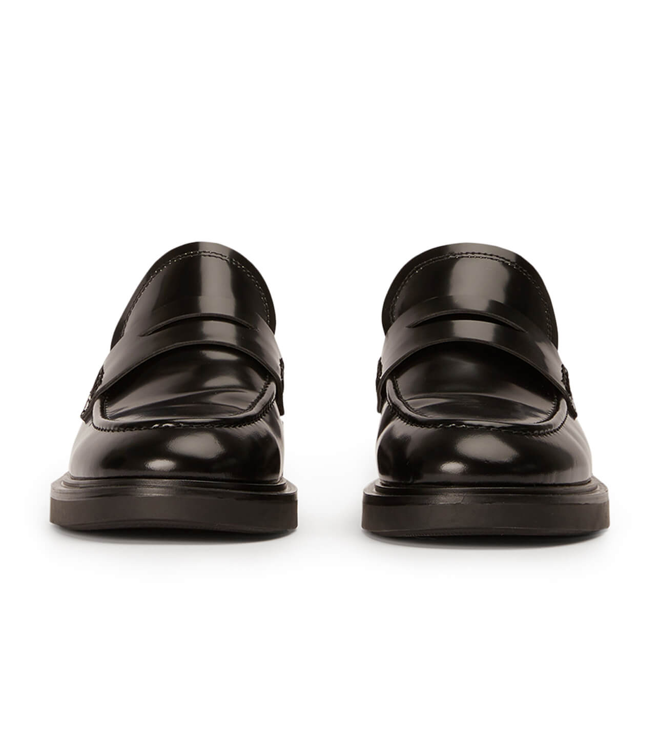 Cherish Black Hi Shine Flats - Tony Bianco Near me