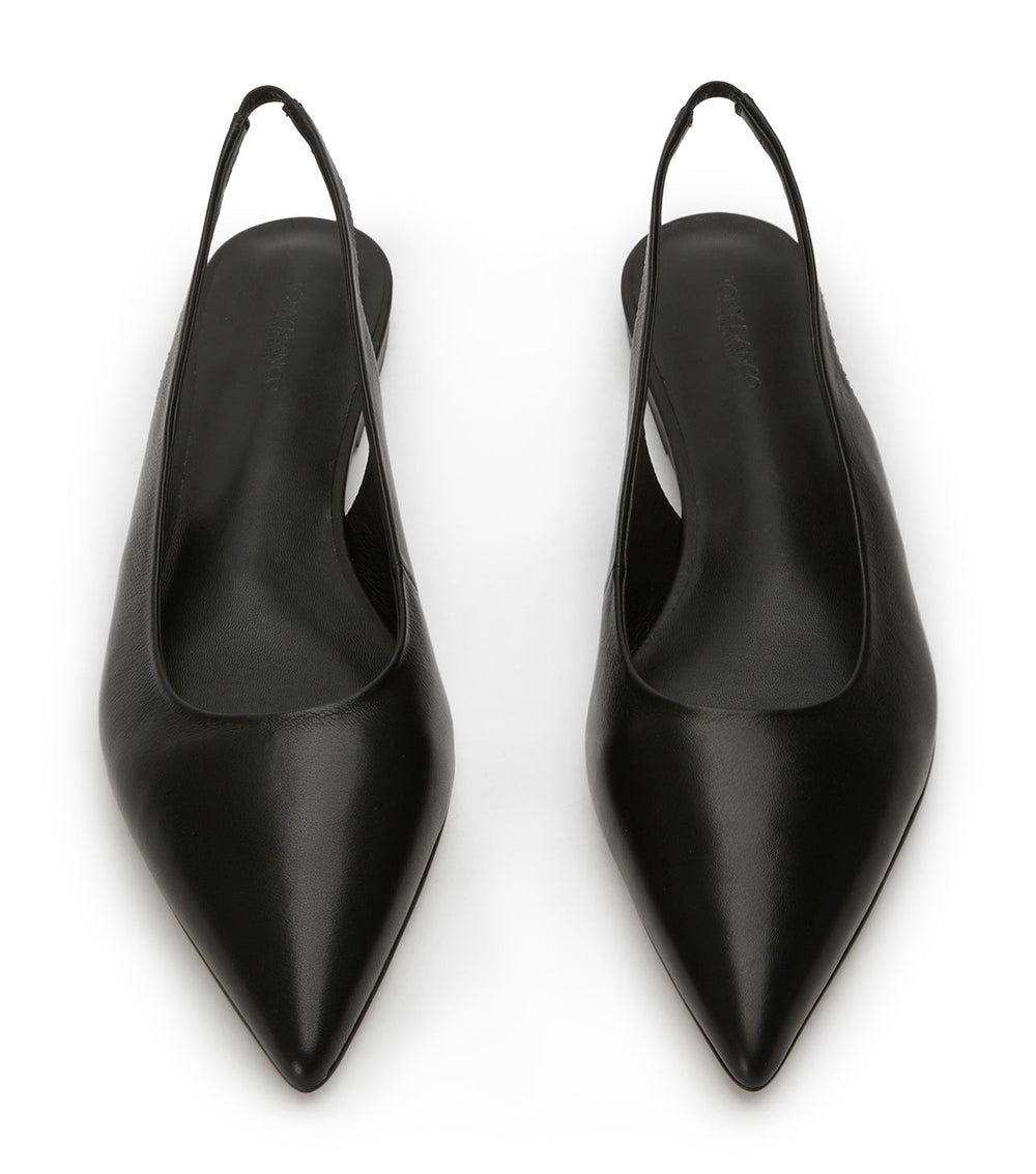 Javier Black Venice Flats - Tony Bianco Outlet