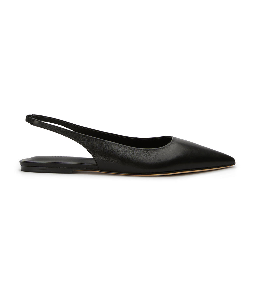 Javier Black Venice Flats - Tony Bianco Outlet