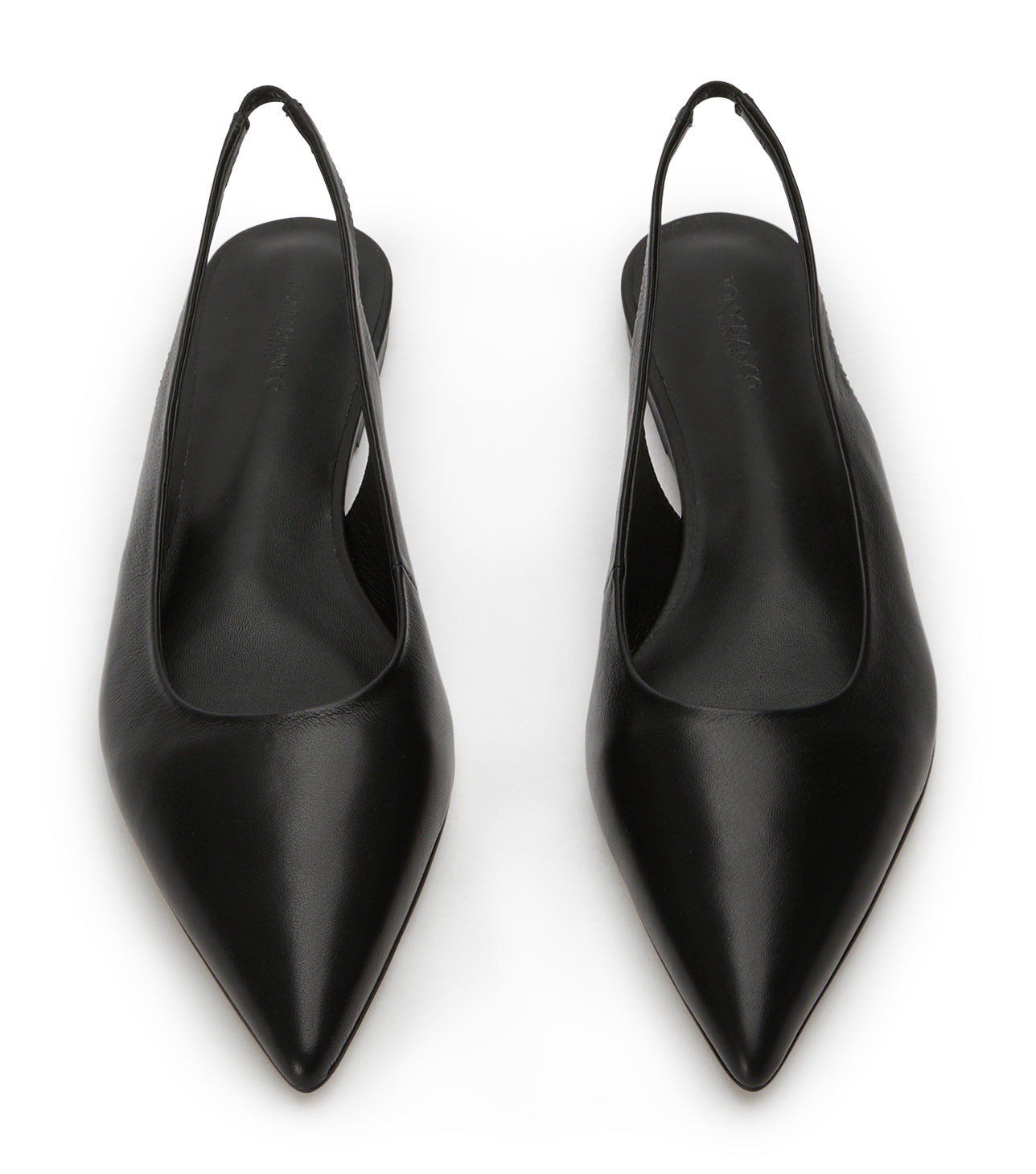 Javier Black Venice Flats - Tony Bianco Outlet