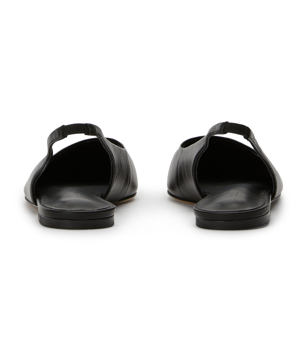 Javier Black Venice Flats - Tony Bianco Outlet