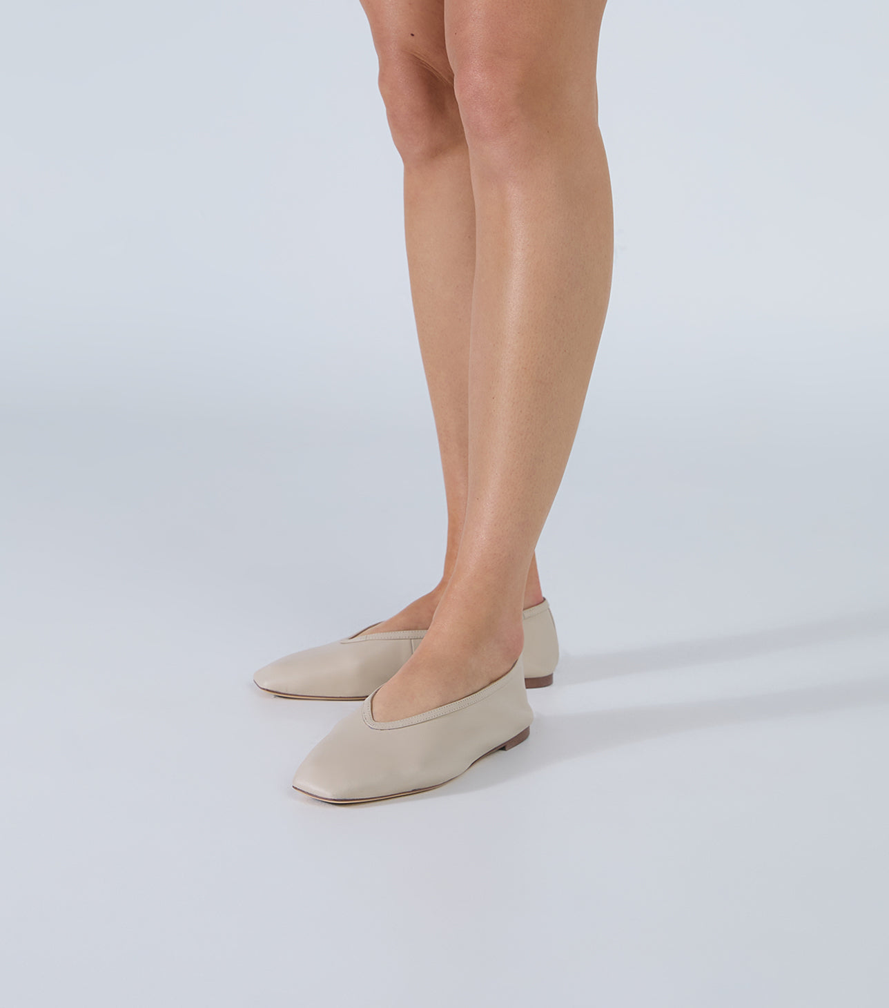 Bianca Vanilla Nappa Flats - Tony Bianco Near me