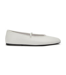 Martinez White Nappa Flats - Tony Bianco Outlet