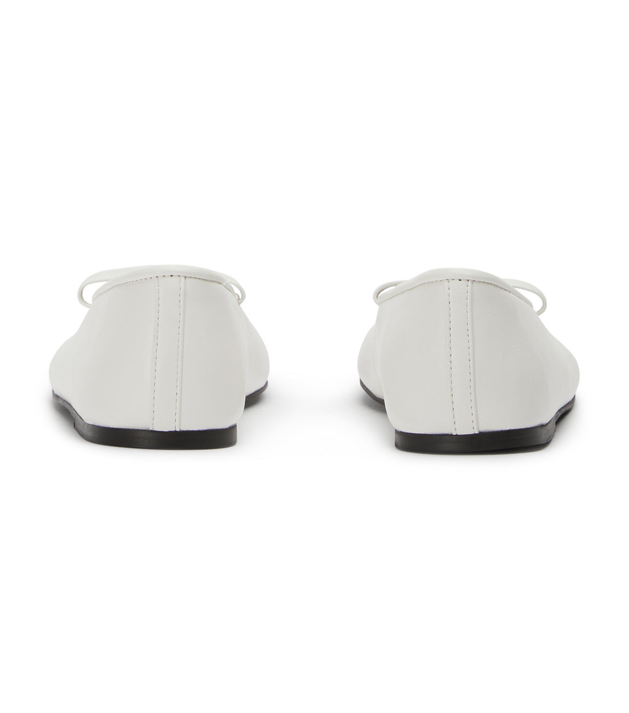 Martinez White Nappa Flats - Tony Bianco Outlet