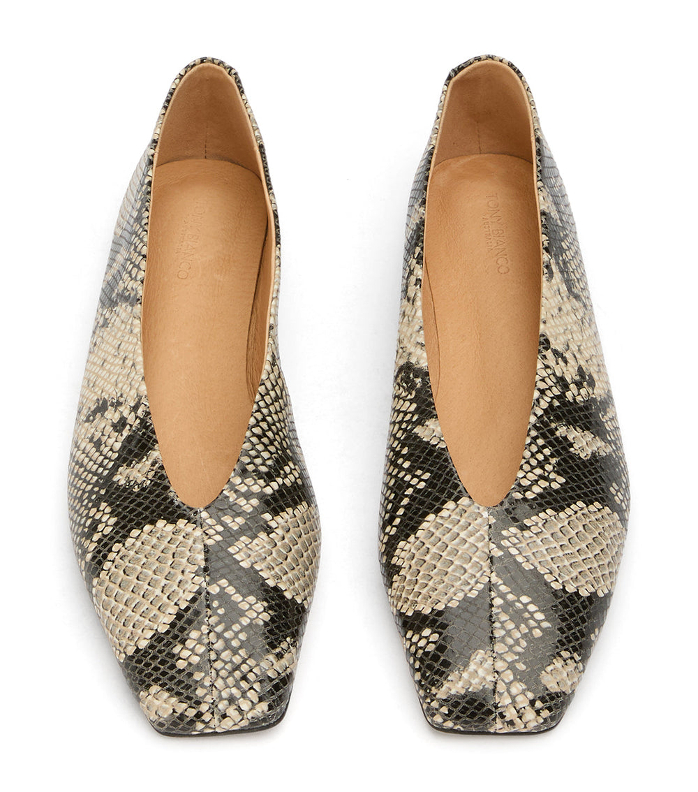 Brash Ecru Snake - Tony Bianco Online Shop